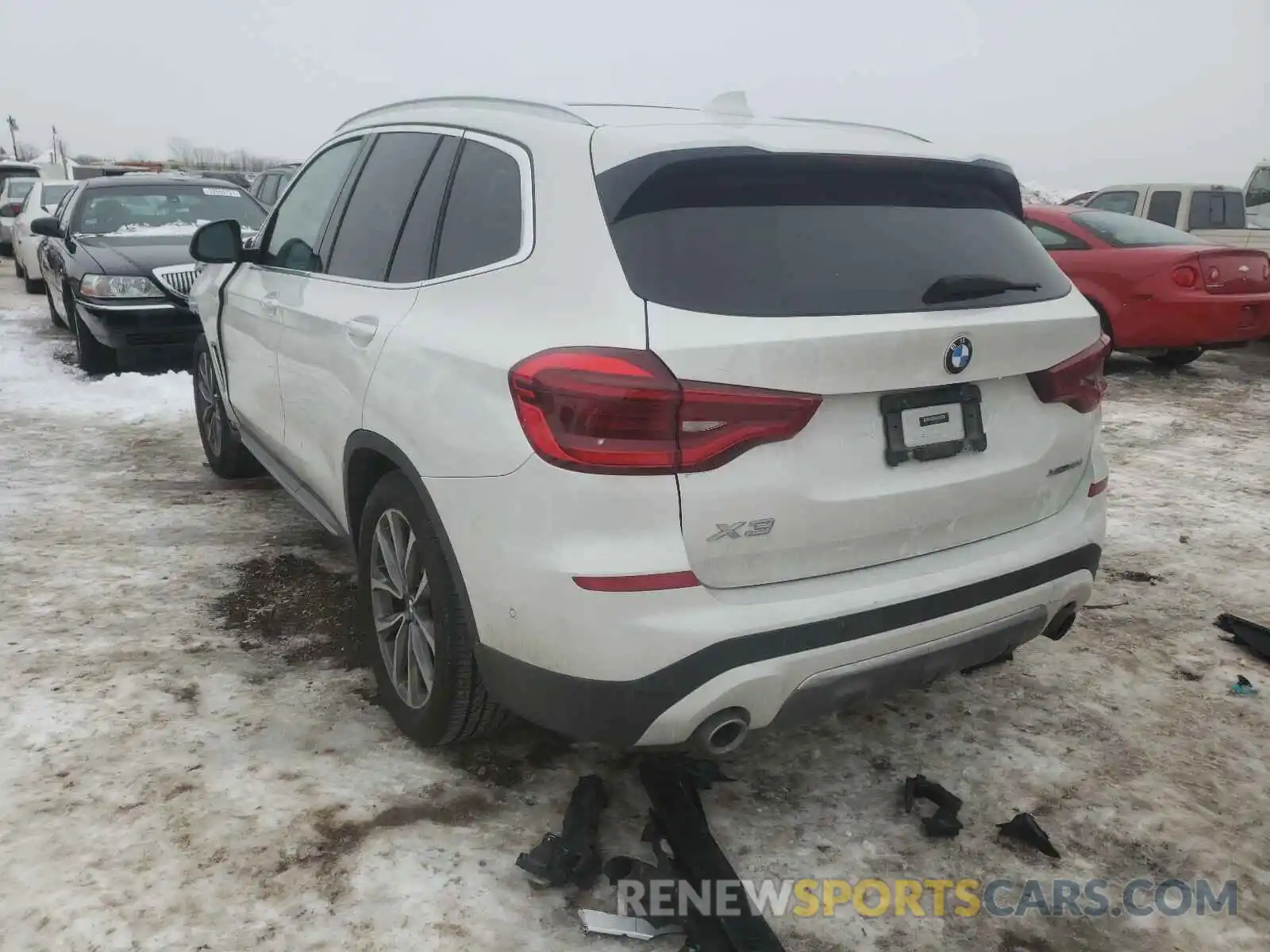 3 Photograph of a damaged car 5UXTR9C57KLP94980 BMW X3 2019