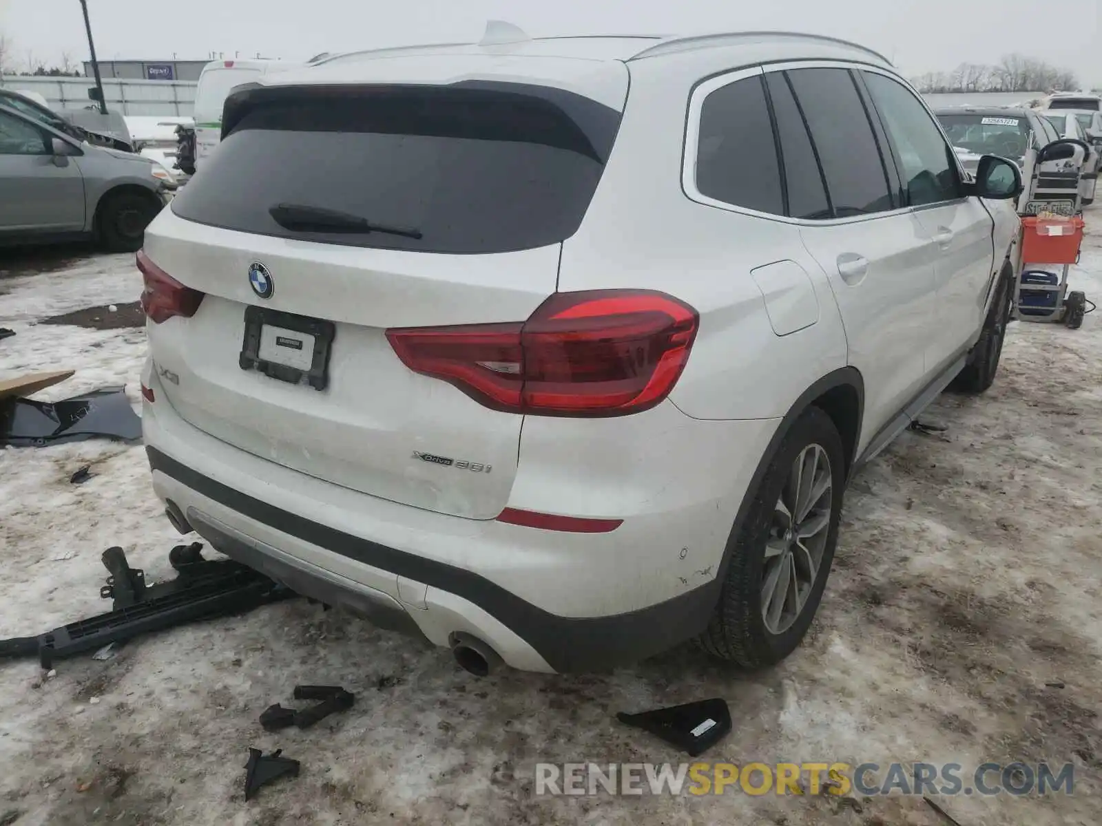 4 Photograph of a damaged car 5UXTR9C57KLP94980 BMW X3 2019