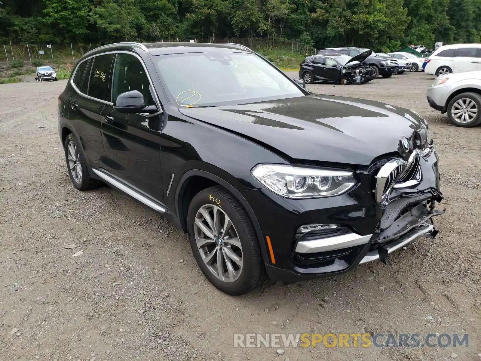 1 Photograph of a damaged car 5UXTR9C57KLP97913 BMW X3 2019