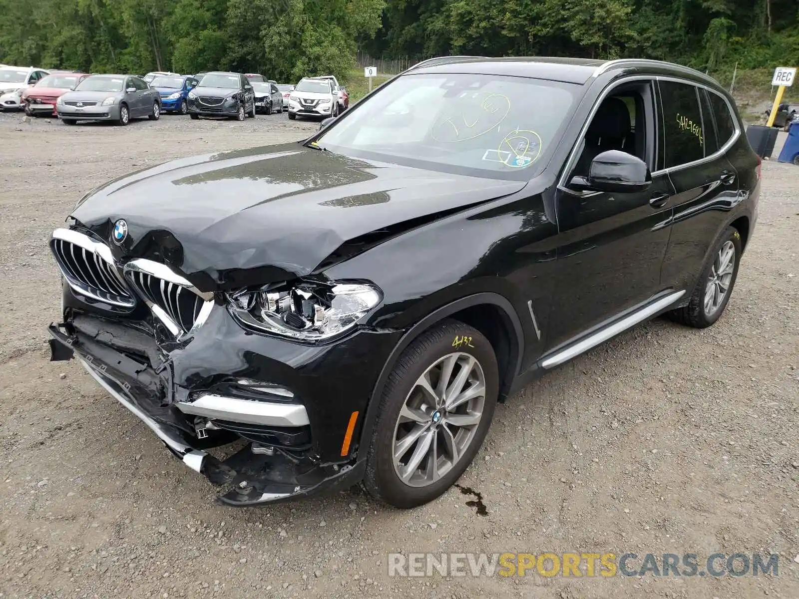 2 Photograph of a damaged car 5UXTR9C57KLP97913 BMW X3 2019