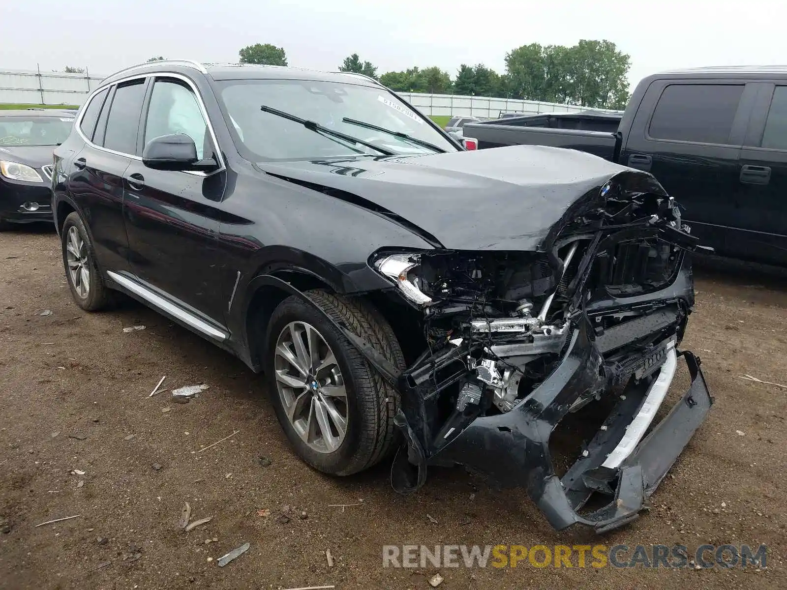 1 Photograph of a damaged car 5UXTR9C57KLR05852 BMW X3 2019