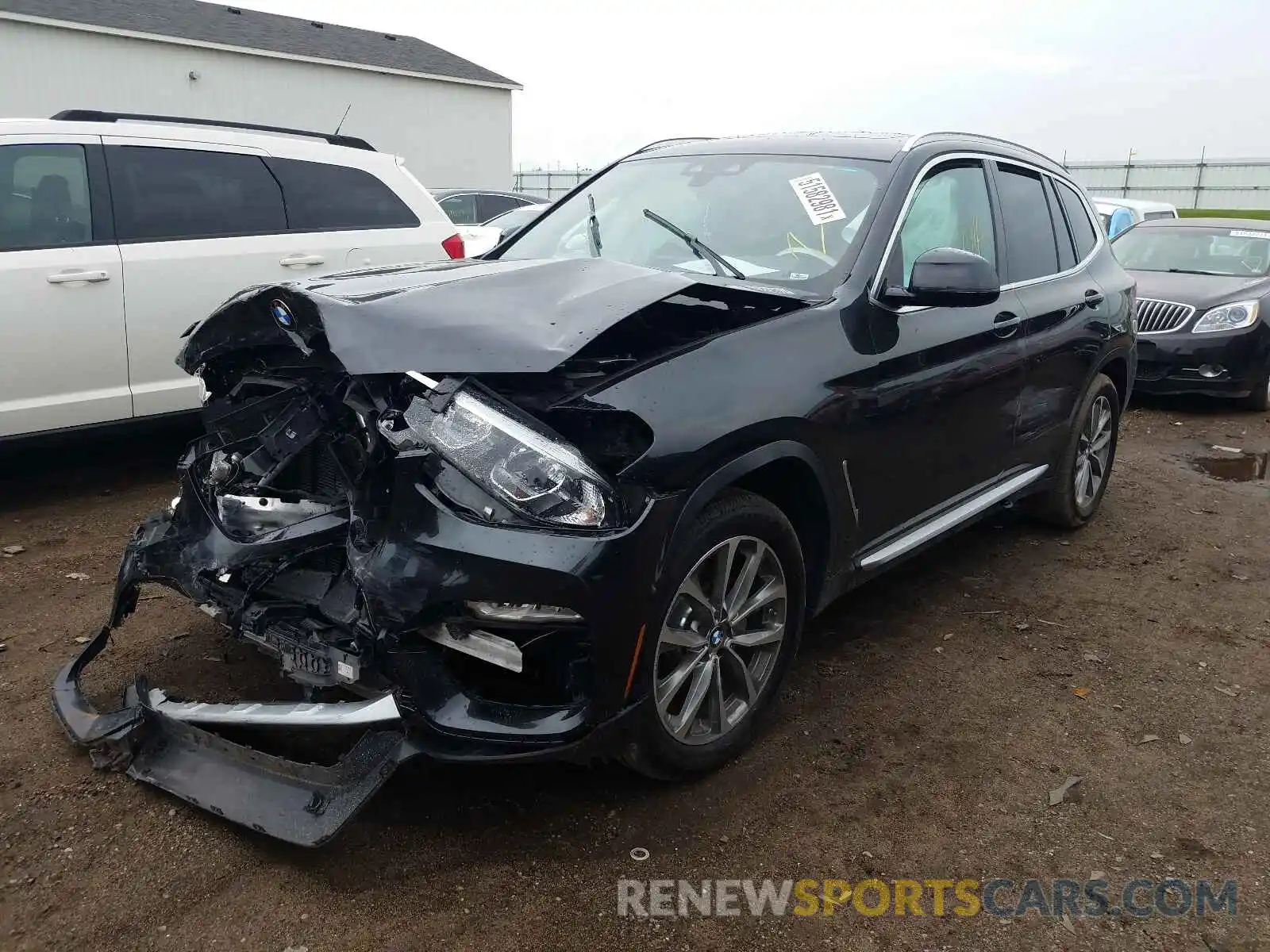 2 Photograph of a damaged car 5UXTR9C57KLR05852 BMW X3 2019