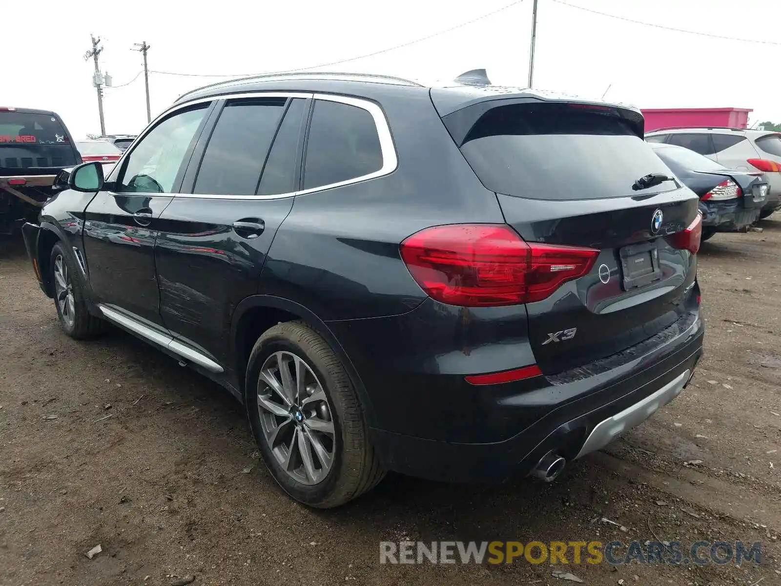 3 Photograph of a damaged car 5UXTR9C57KLR05852 BMW X3 2019