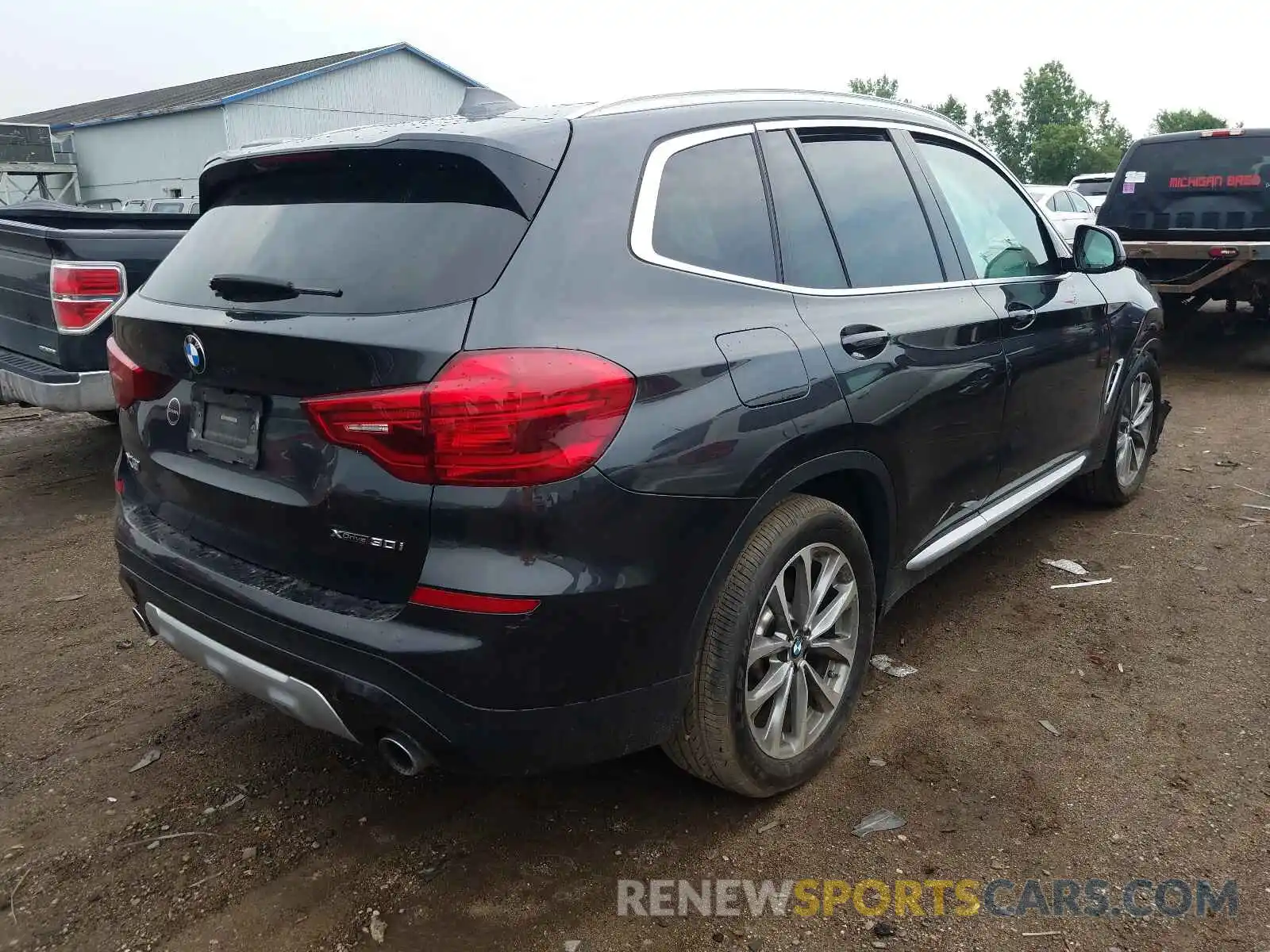 4 Photograph of a damaged car 5UXTR9C57KLR05852 BMW X3 2019