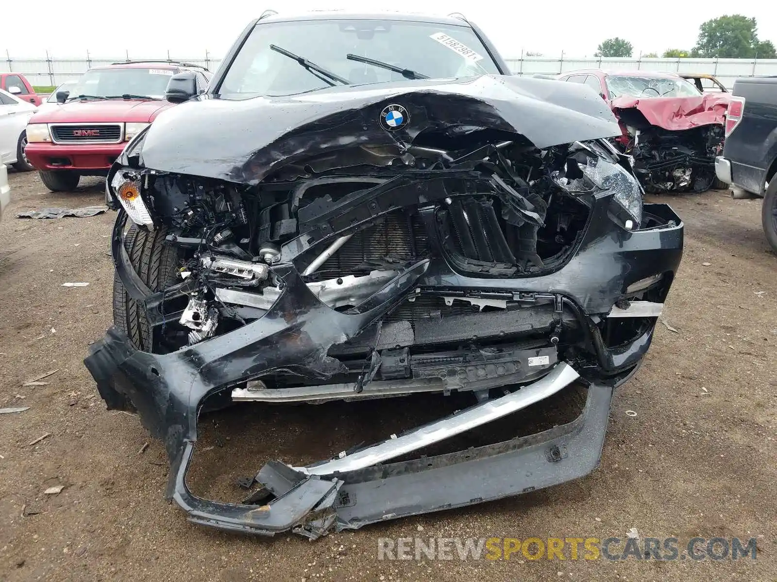 9 Photograph of a damaged car 5UXTR9C57KLR05852 BMW X3 2019