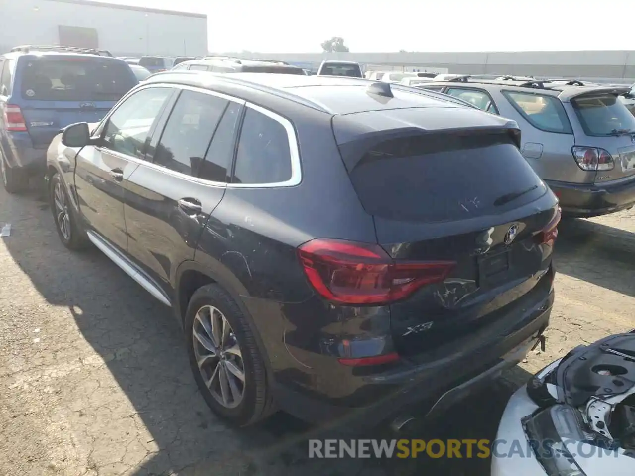 3 Photograph of a damaged car 5UXTR9C57KLR05933 BMW X3 2019