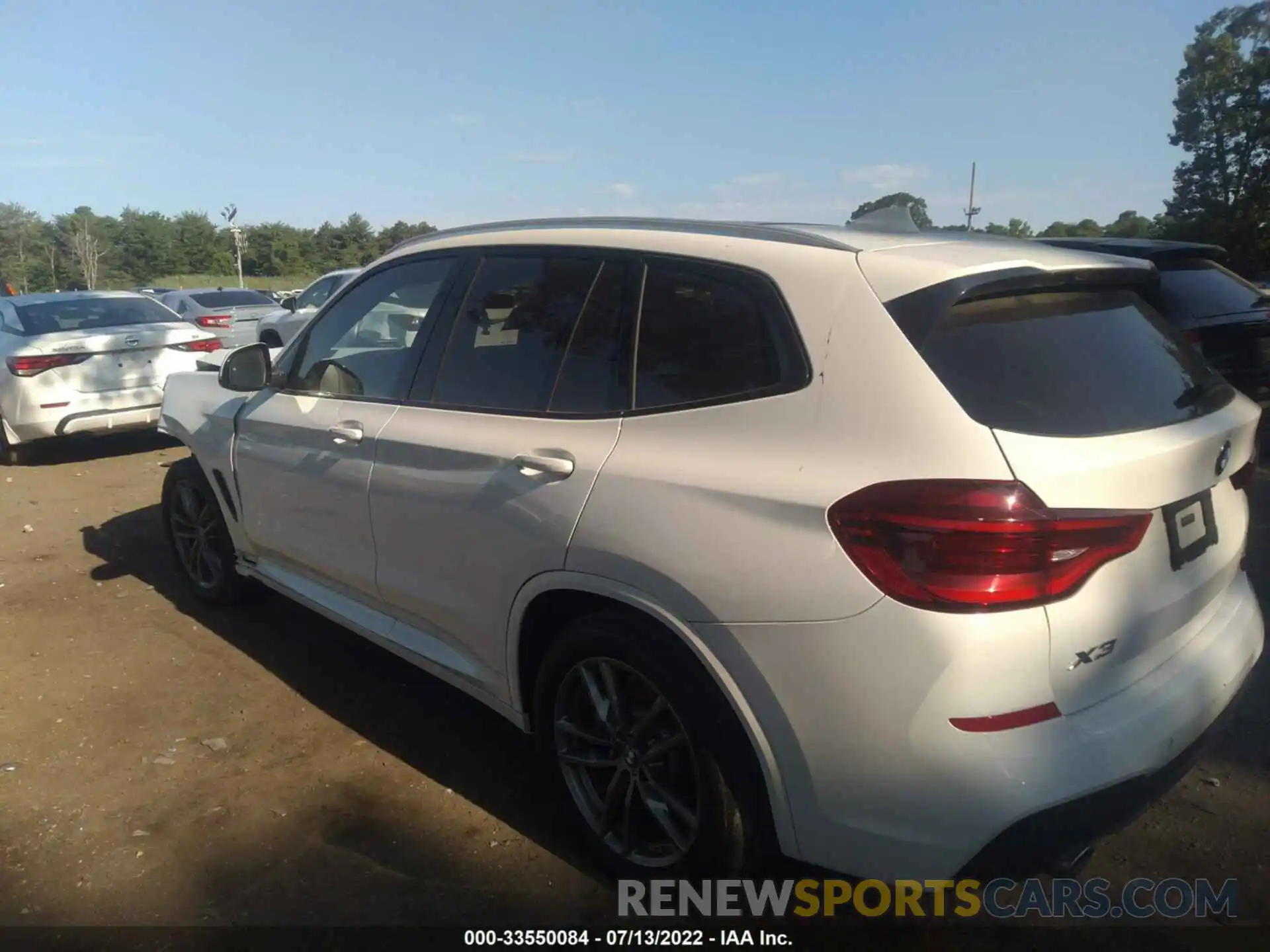 3 Photograph of a damaged car 5UXTR9C57KLR06399 BMW X3 2019