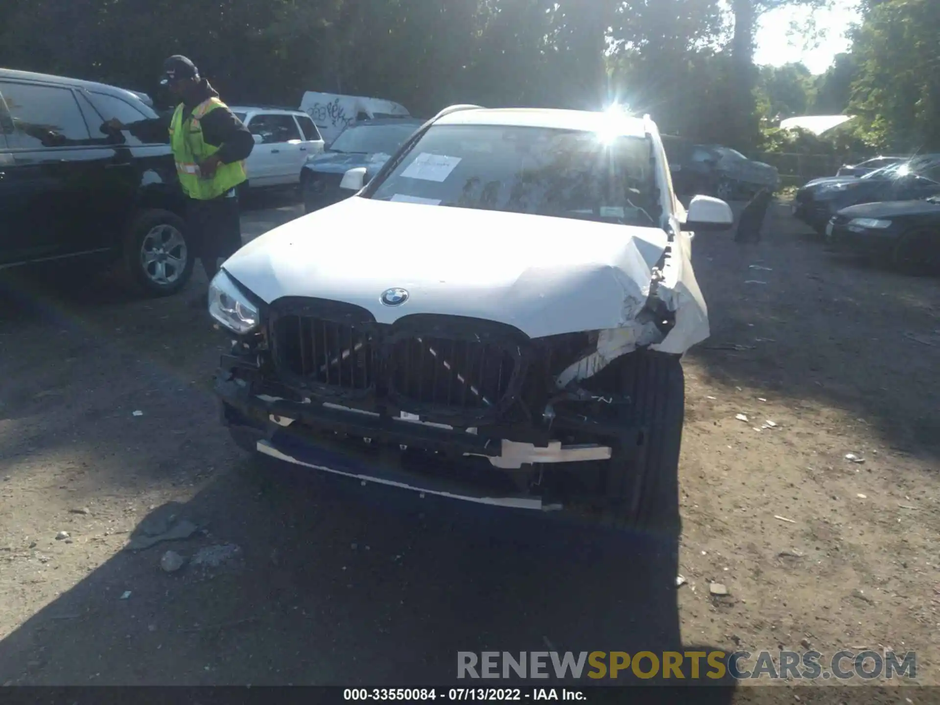 6 Photograph of a damaged car 5UXTR9C57KLR06399 BMW X3 2019