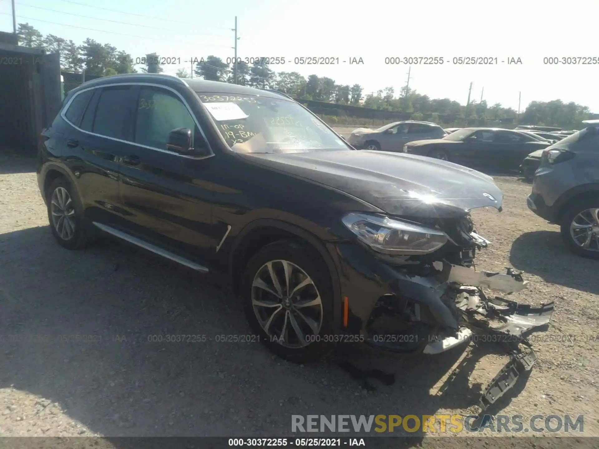 1 Photograph of a damaged car 5UXTR9C57KLR06967 BMW X3 2019