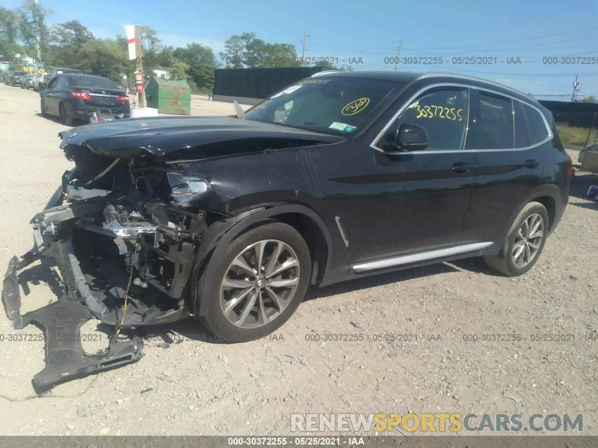 2 Photograph of a damaged car 5UXTR9C57KLR06967 BMW X3 2019