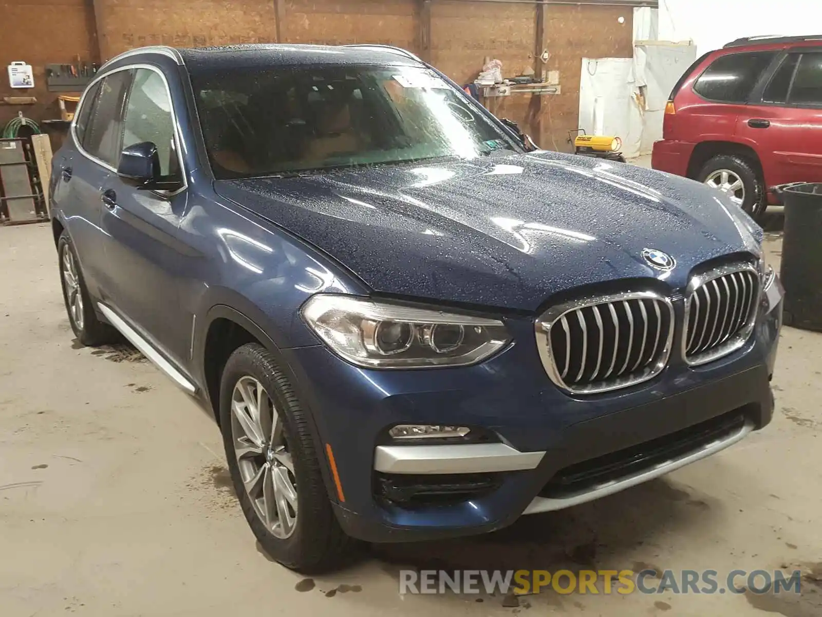 1 Photograph of a damaged car 5UXTR9C57KLR10243 BMW X3 2019