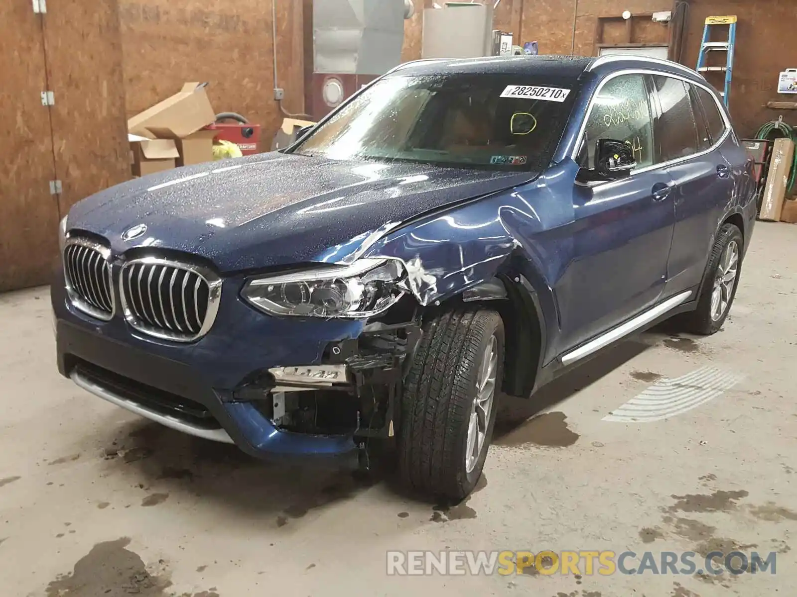 9 Photograph of a damaged car 5UXTR9C57KLR10243 BMW X3 2019