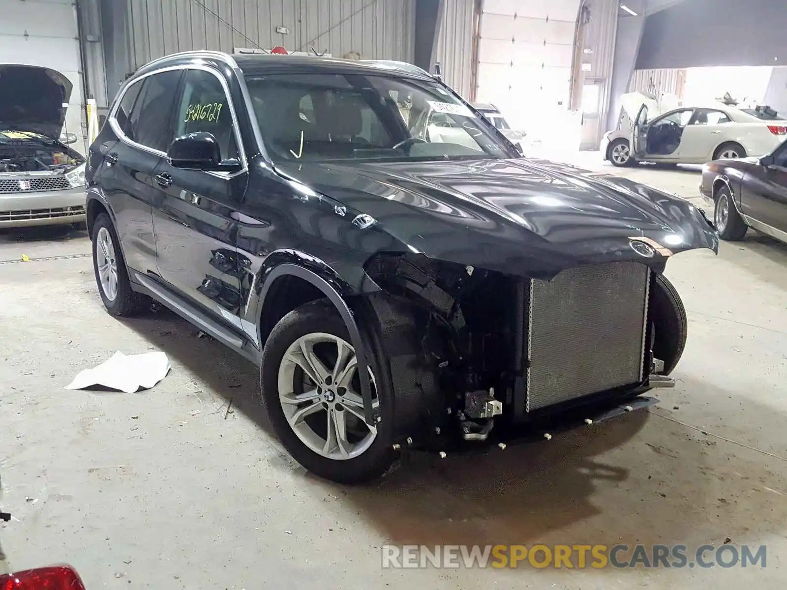 1 Photograph of a damaged car 5UXTR9C58KLD91058 BMW X3 2019