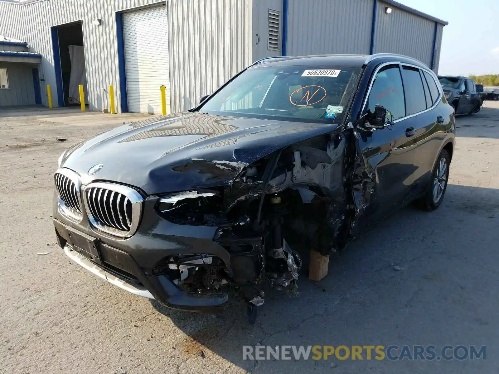2 Photograph of a damaged car 5UXTR9C58KLD92341 BMW X3 2019