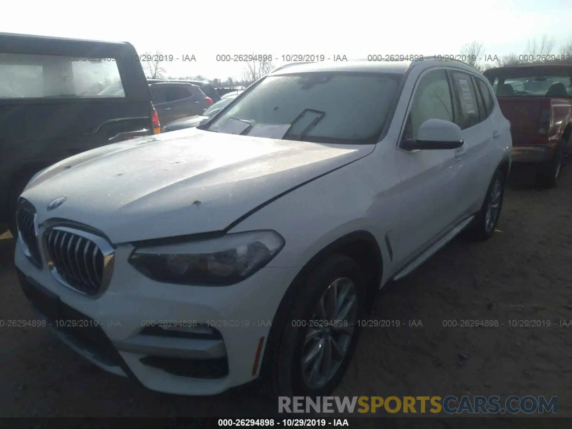 2 Фотография поврежденного автомобиля 5UXTR9C58KLD93053 BMW X3 2019