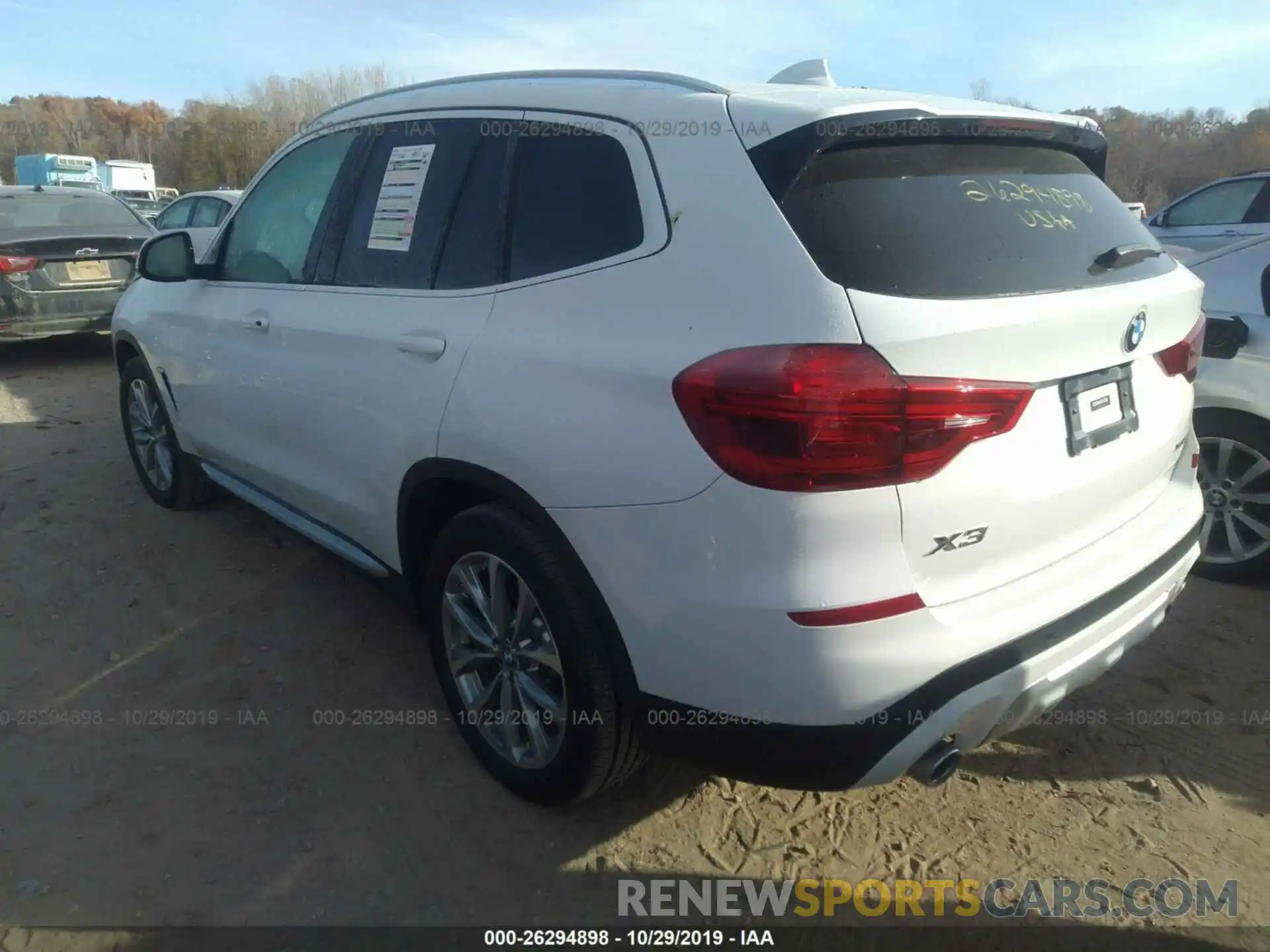 3 Фотография поврежденного автомобиля 5UXTR9C58KLD93053 BMW X3 2019