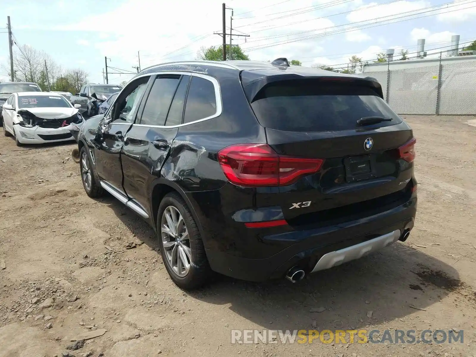 3 Photograph of a damaged car 5UXTR9C58KLD93831 BMW X3 2019