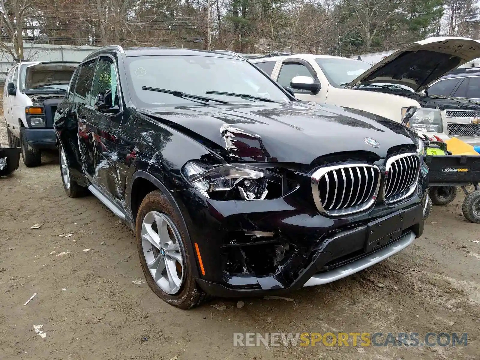 1 Photograph of a damaged car 5UXTR9C58KLD94994 BMW X3 2019