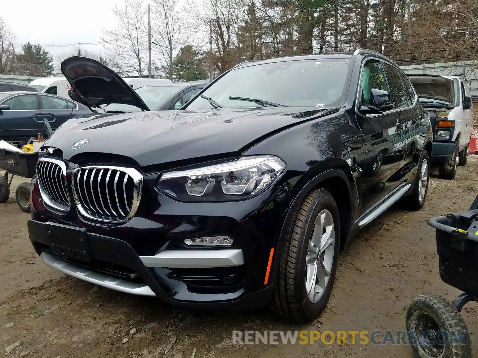 2 Фотография поврежденного автомобиля 5UXTR9C58KLD94994 BMW X3 2019