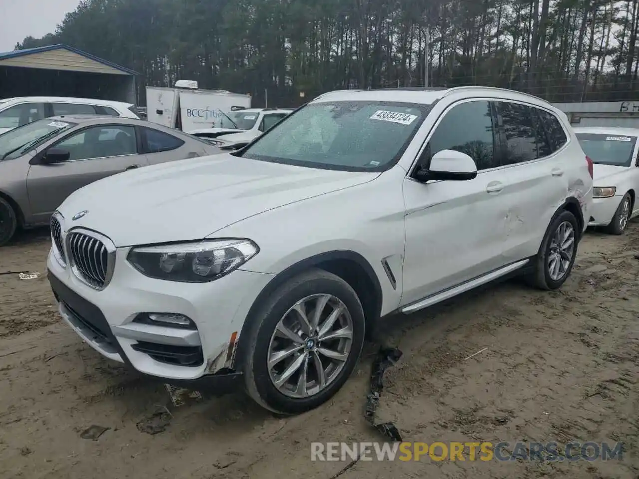 1 Photograph of a damaged car 5UXTR9C58KLD95918 BMW X3 2019