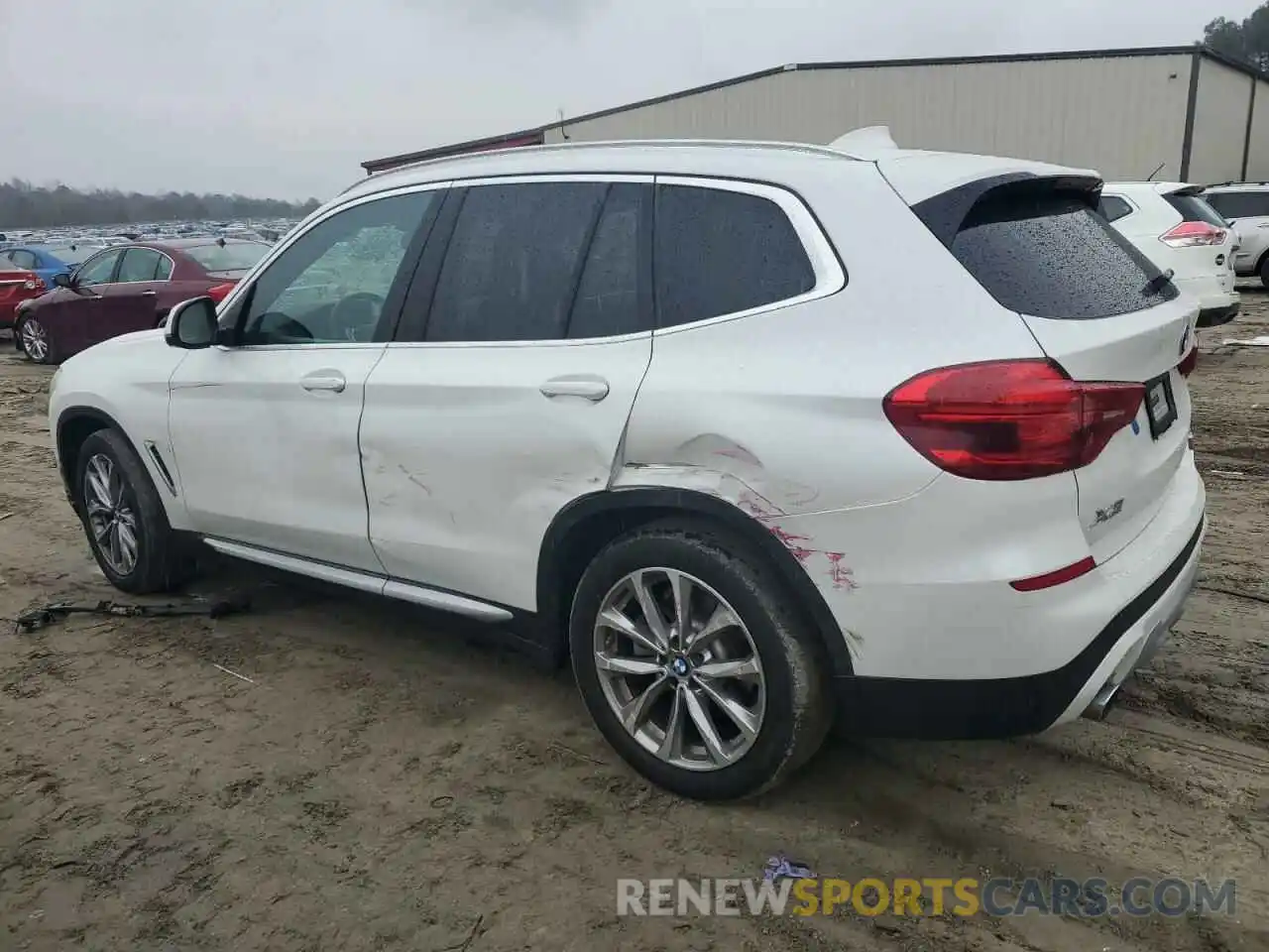 2 Фотография поврежденного автомобиля 5UXTR9C58KLD95918 BMW X3 2019