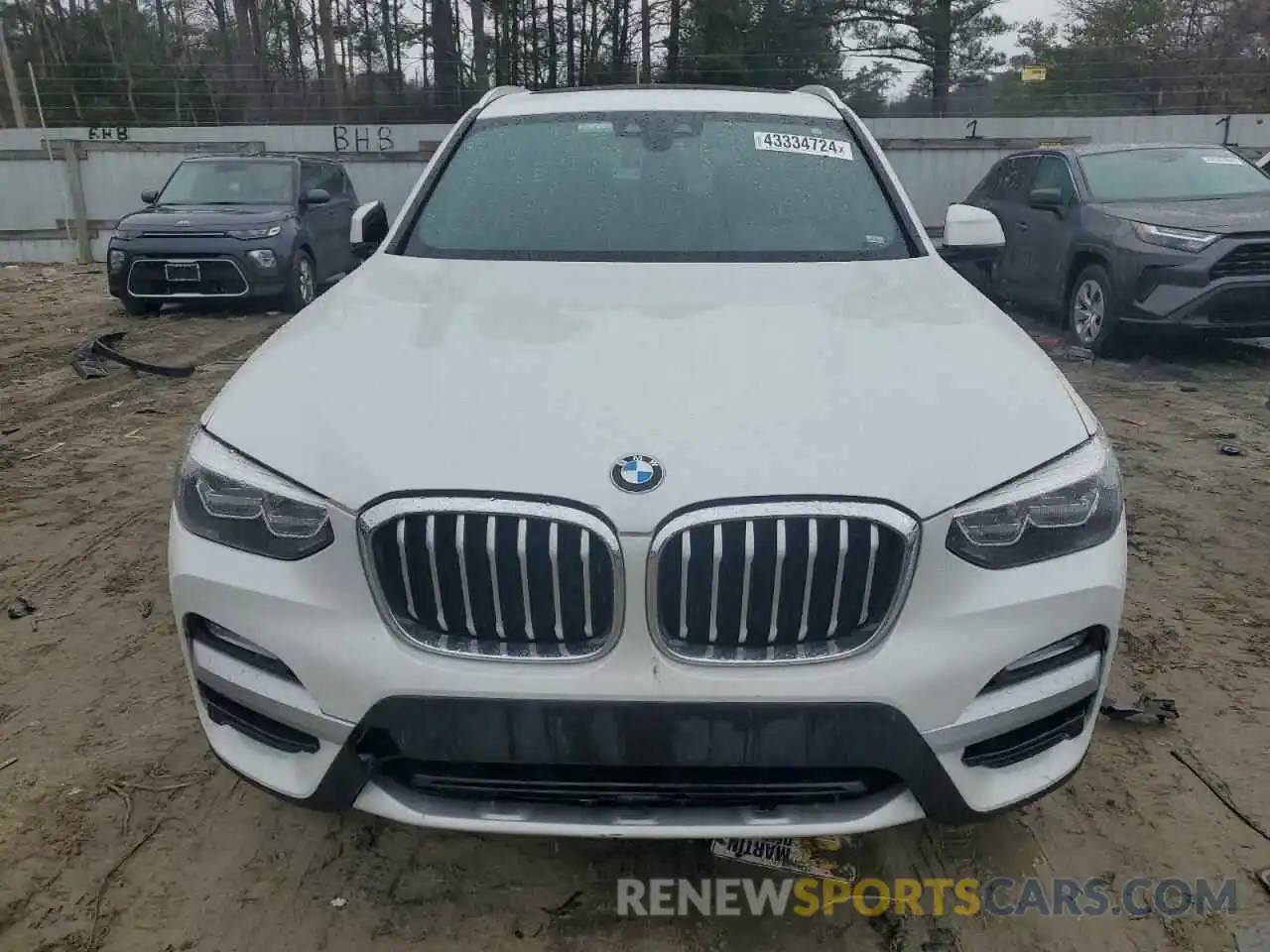 5 Фотография поврежденного автомобиля 5UXTR9C58KLD95918 BMW X3 2019