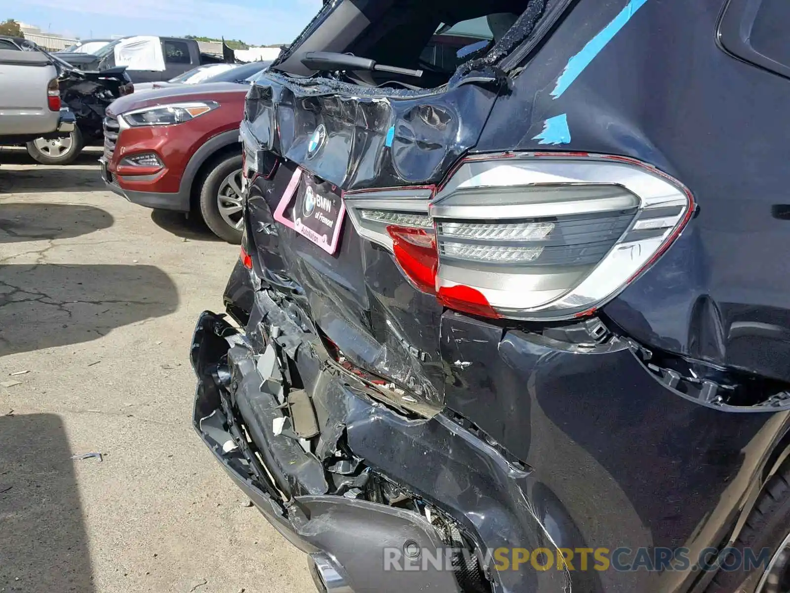 9 Фотография поврежденного автомобиля 5UXTR9C58KLD96163 BMW X3 2019