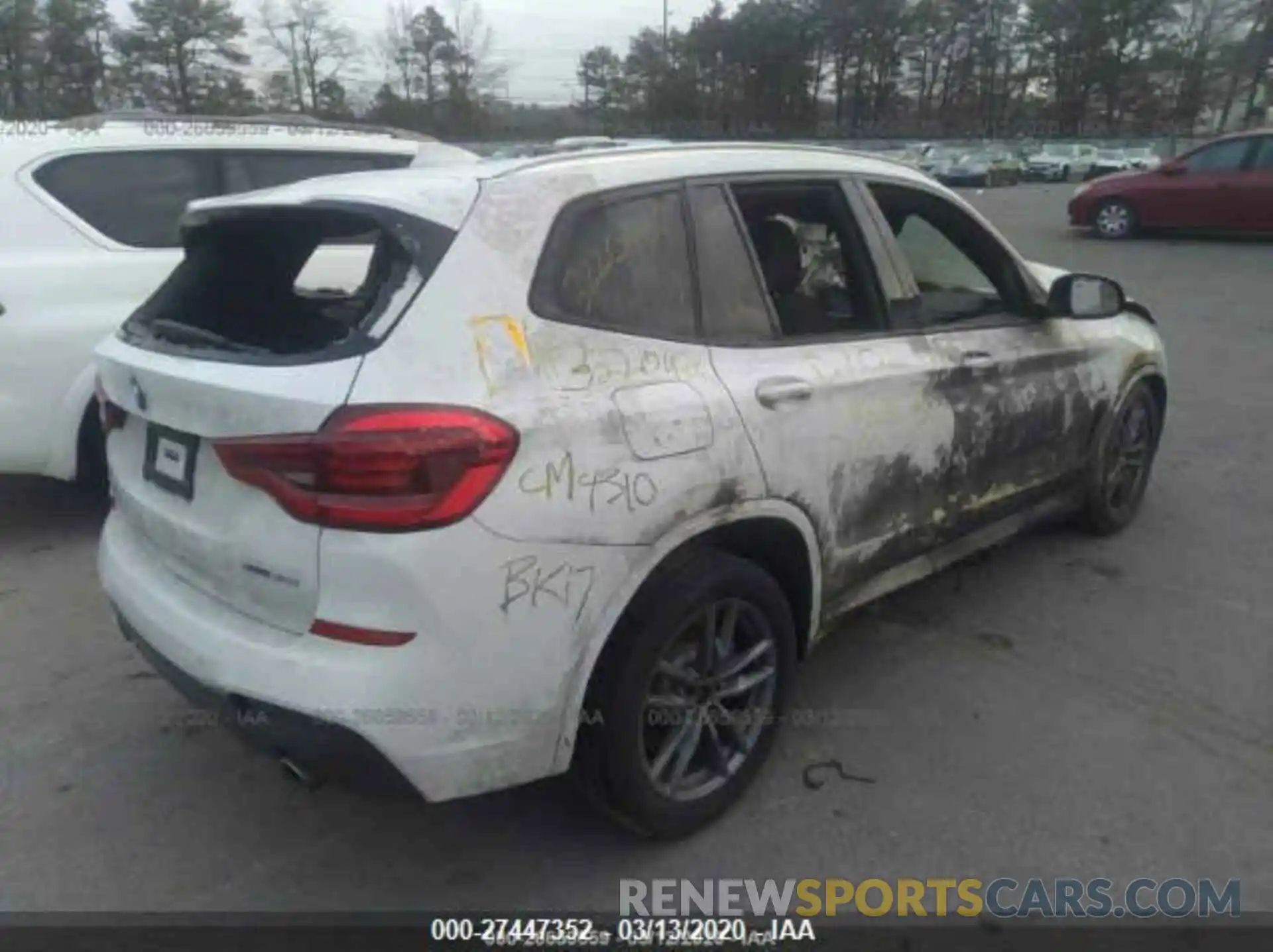 4 Фотография поврежденного автомобиля 5UXTR9C58KLD97507 BMW X3 2019