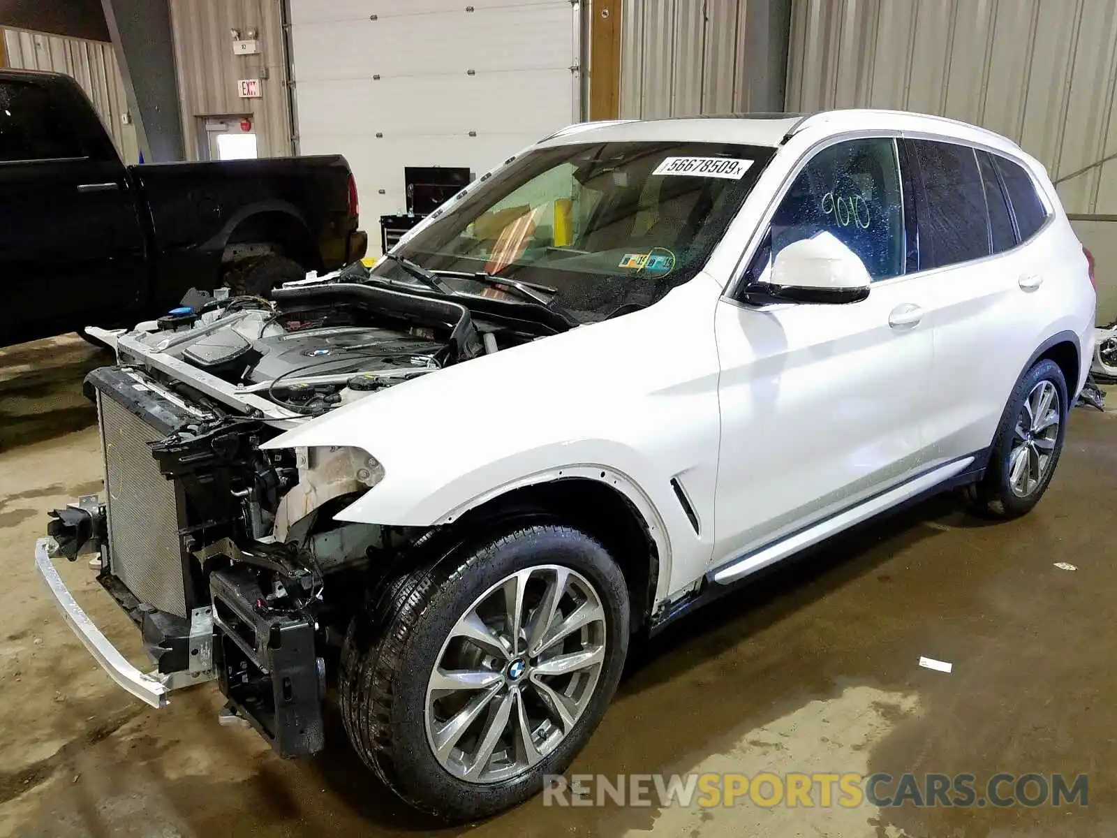 2 Photograph of a damaged car 5UXTR9C58KLE12037 BMW X3 2019