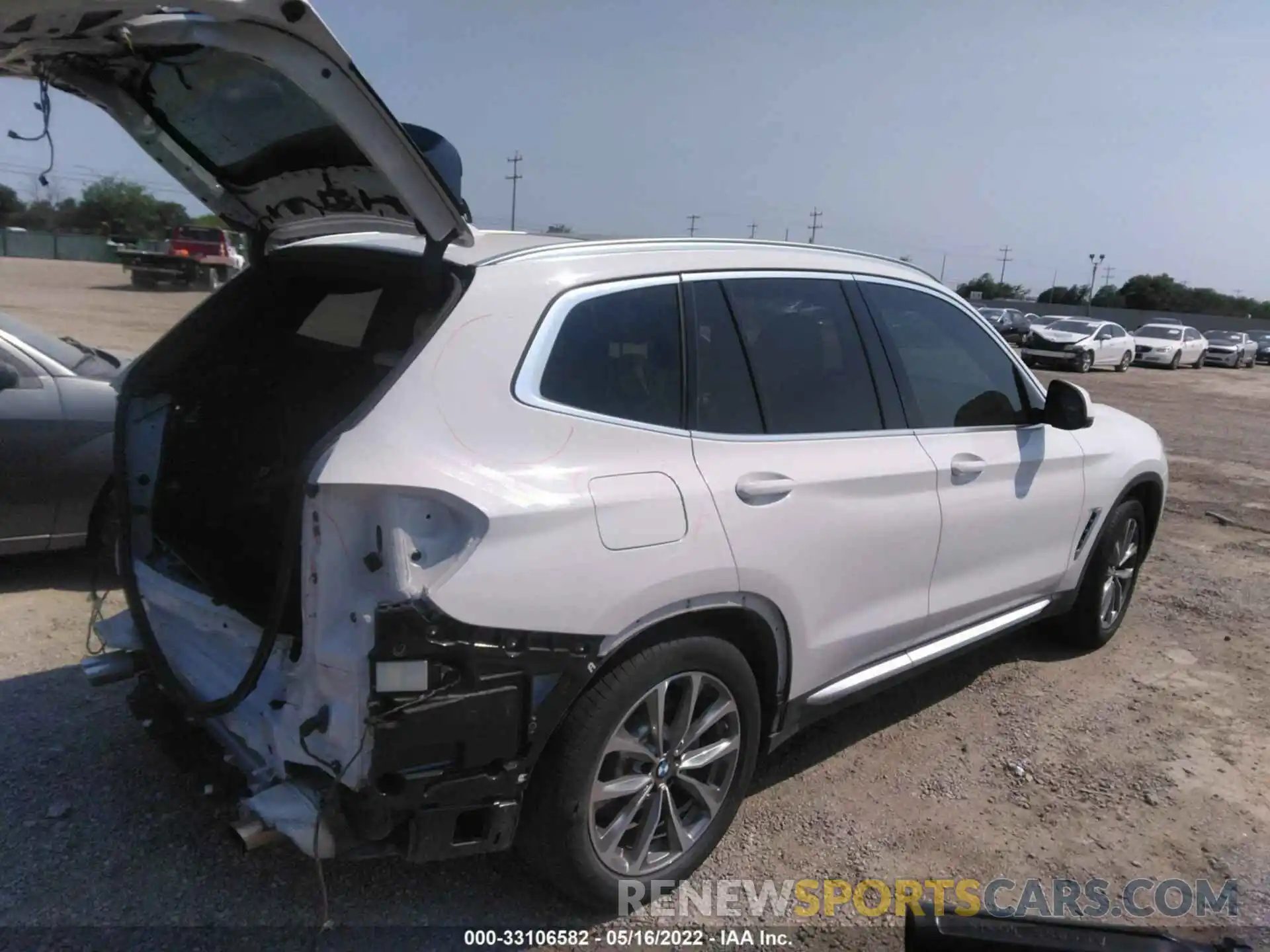 4 Photograph of a damaged car 5UXTR9C58KLE12720 BMW X3 2019