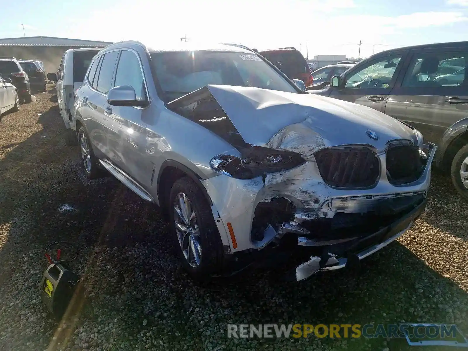 1 Photograph of a damaged car 5UXTR9C58KLE13320 BMW X3 2019