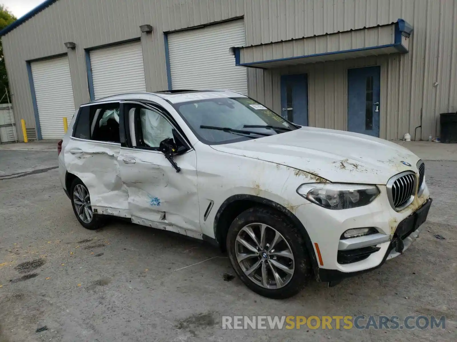 1 Photograph of a damaged car 5UXTR9C58KLE13690 BMW X3 2019