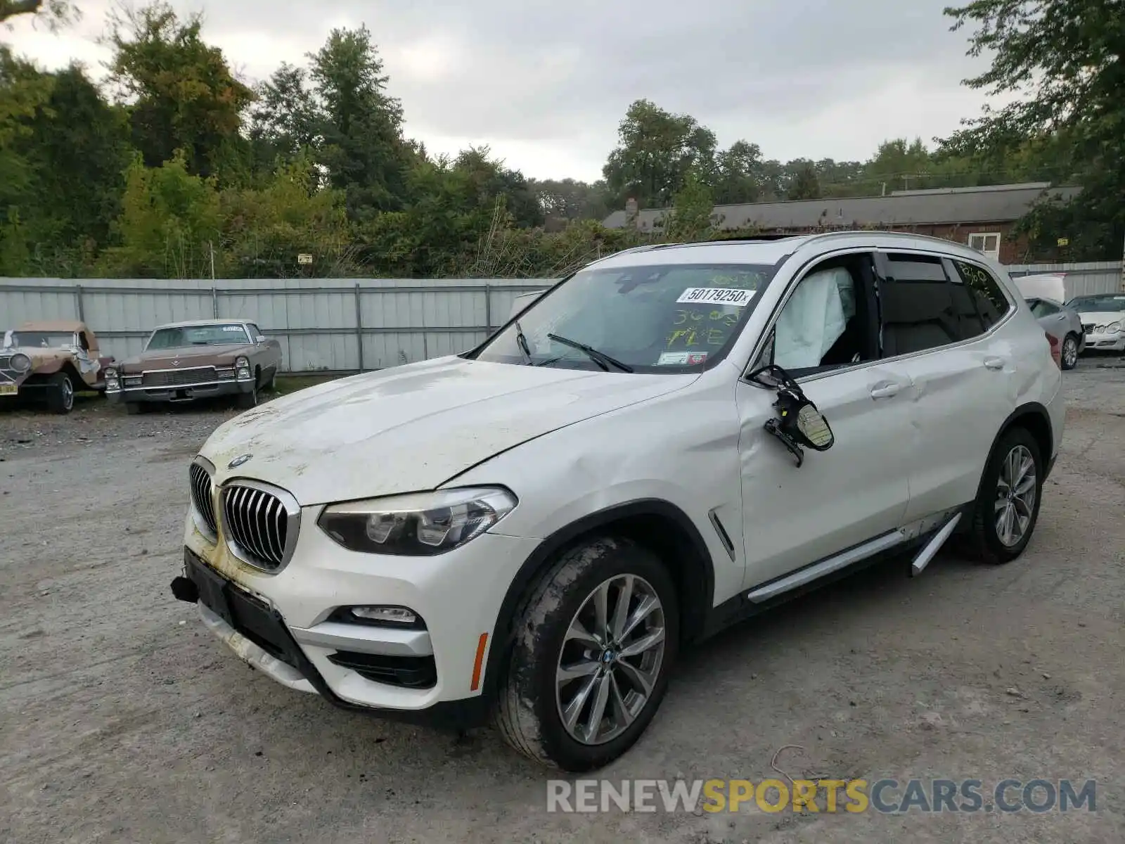 2 Photograph of a damaged car 5UXTR9C58KLE13690 BMW X3 2019