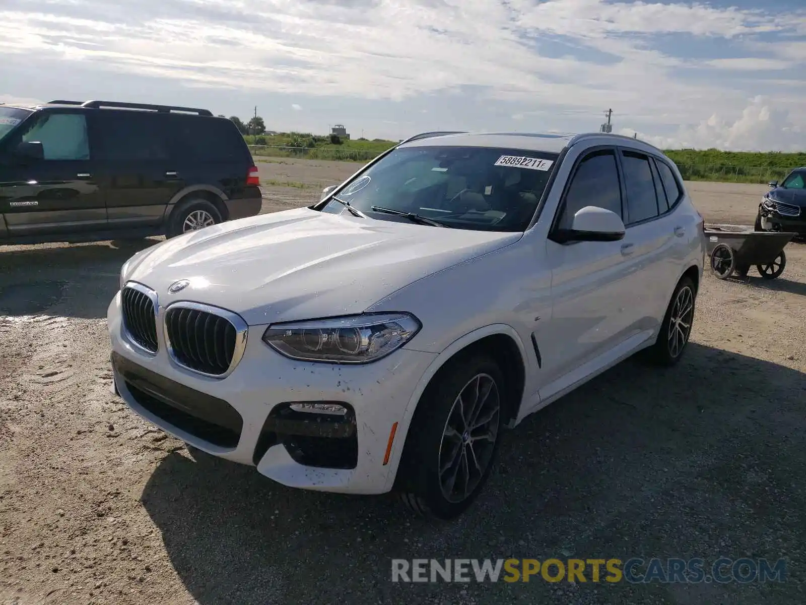 2 Photograph of a damaged car 5UXTR9C58KLE17352 BMW X3 2019