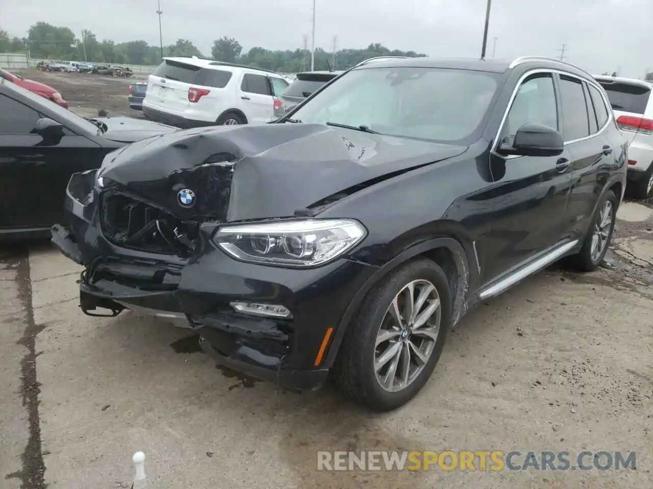 2 Photograph of a damaged car 5UXTR9C58KLE18713 BMW X3 2019