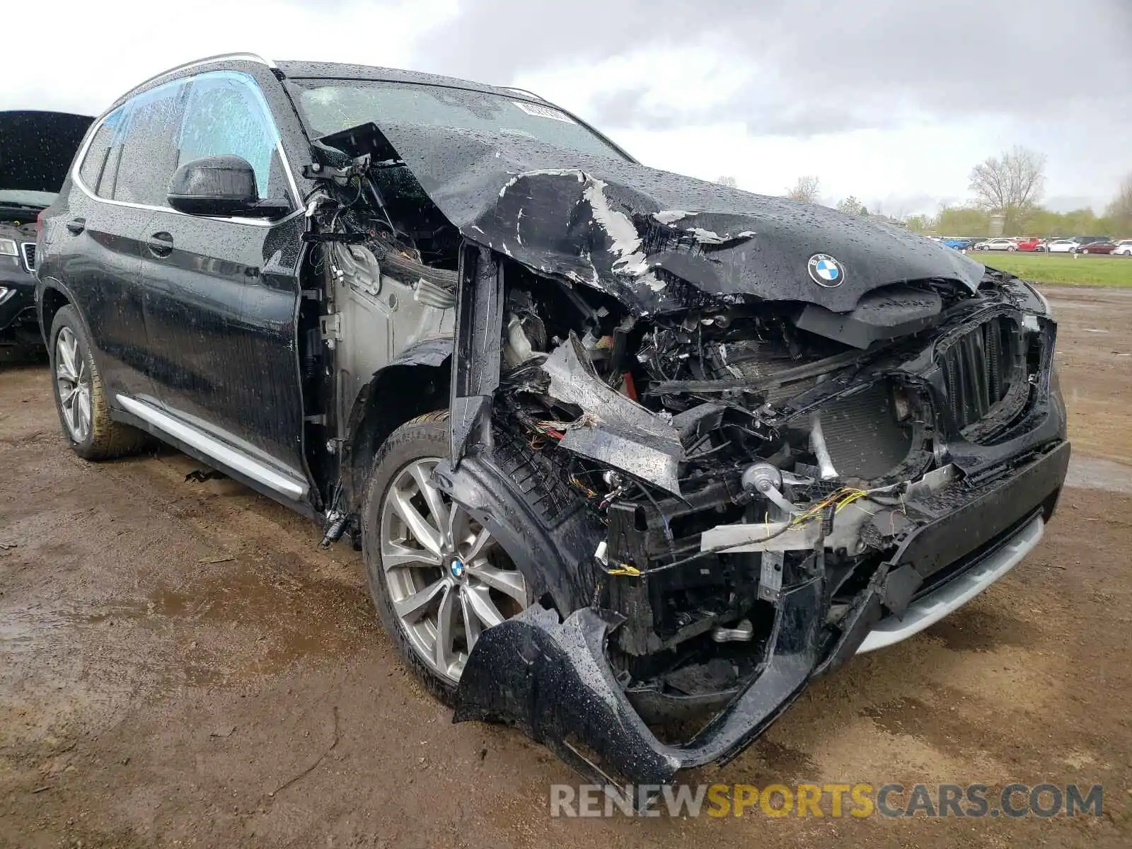 1 Photograph of a damaged car 5UXTR9C58KLE19571 BMW X3 2019