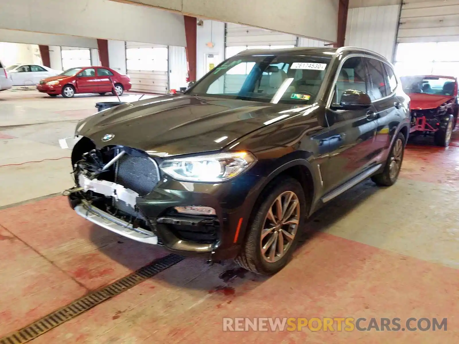 2 Фотография поврежденного автомобиля 5UXTR9C58KLE20865 BMW X3 2019