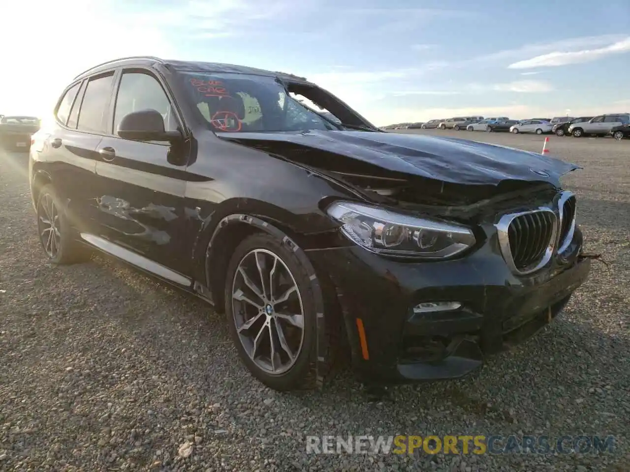 1 Photograph of a damaged car 5UXTR9C58KLE21305 BMW X3 2019