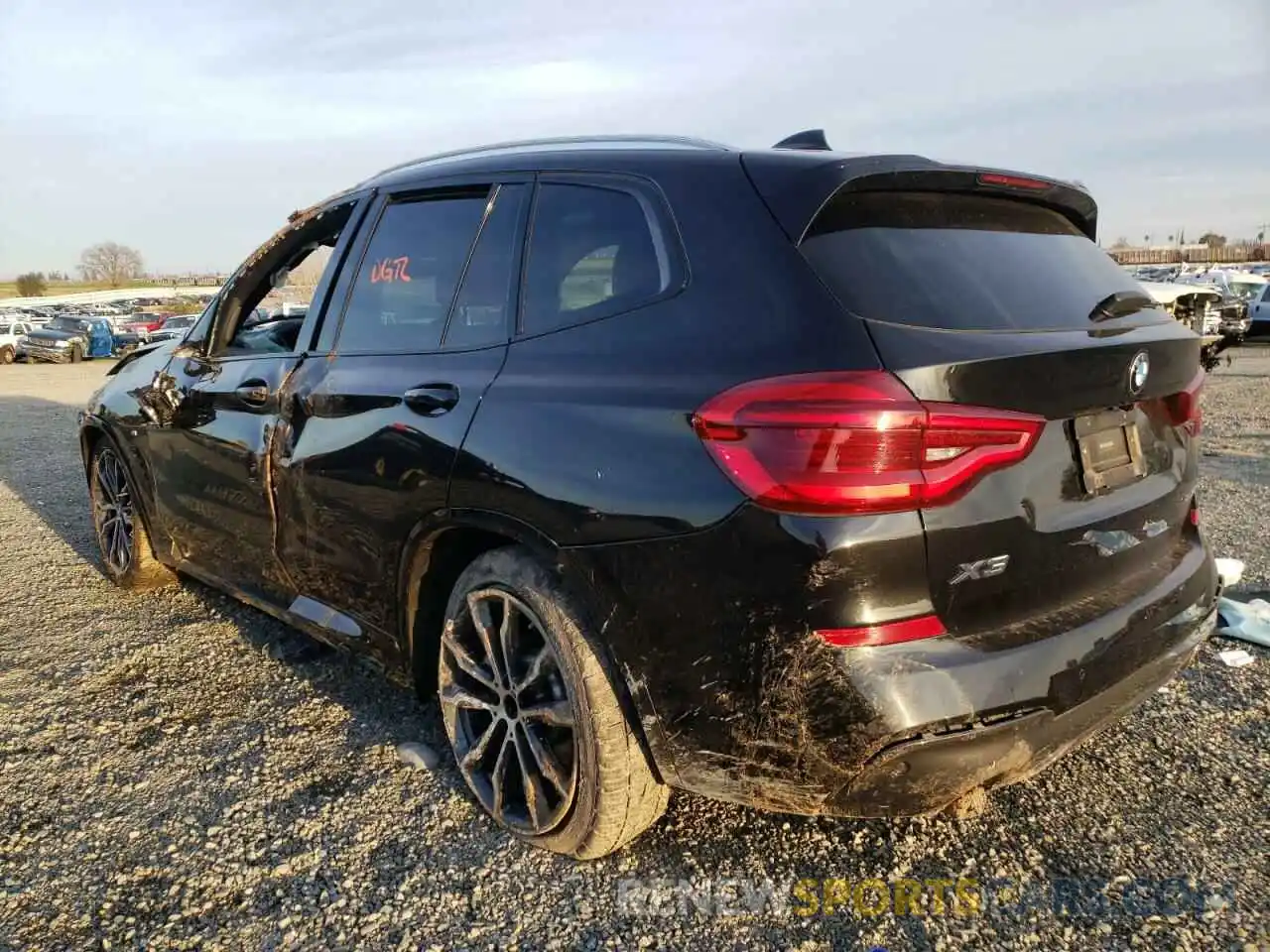 3 Photograph of a damaged car 5UXTR9C58KLE21305 BMW X3 2019