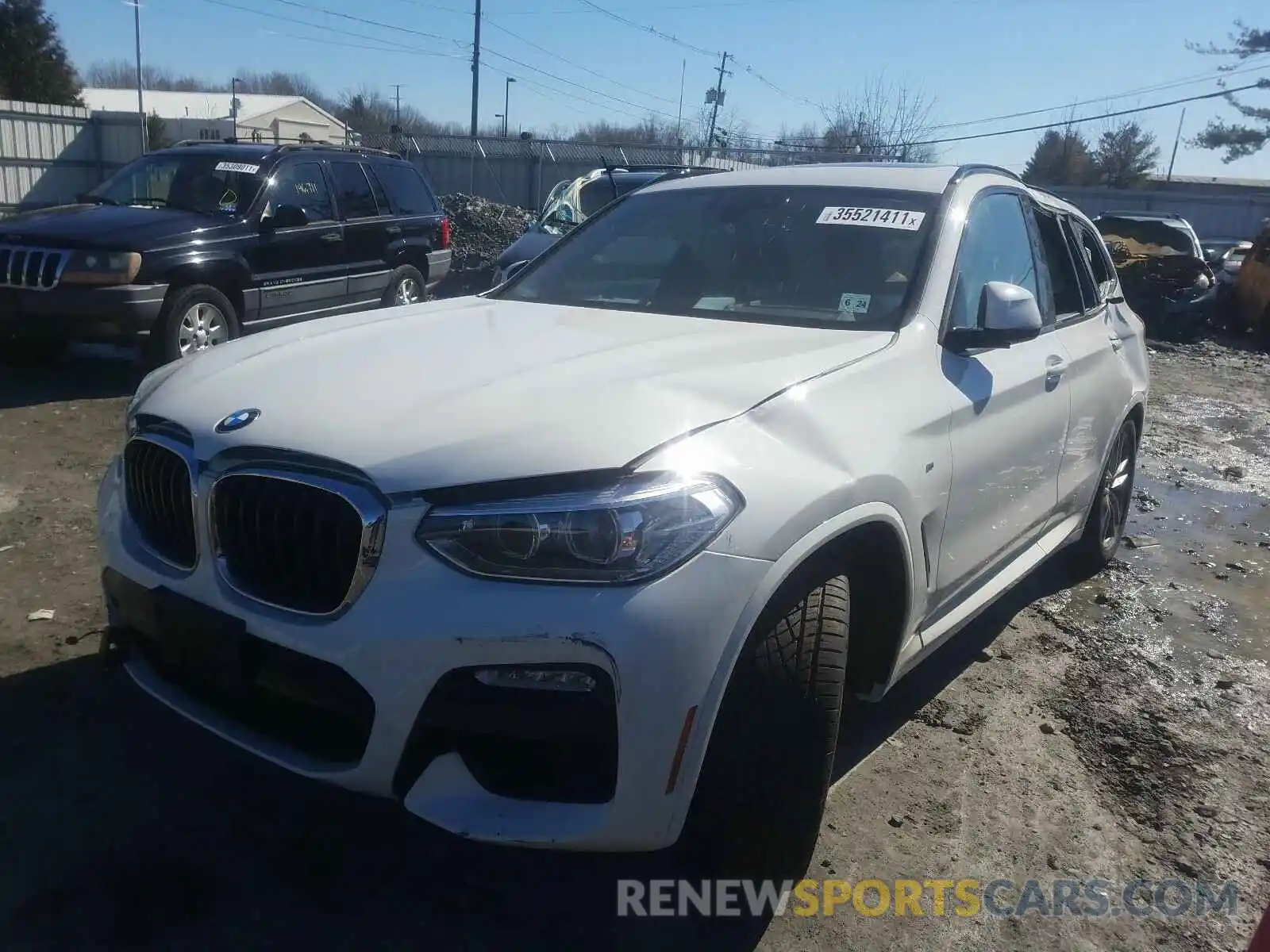 2 Photograph of a damaged car 5UXTR9C58KLP76634 BMW X3 2019