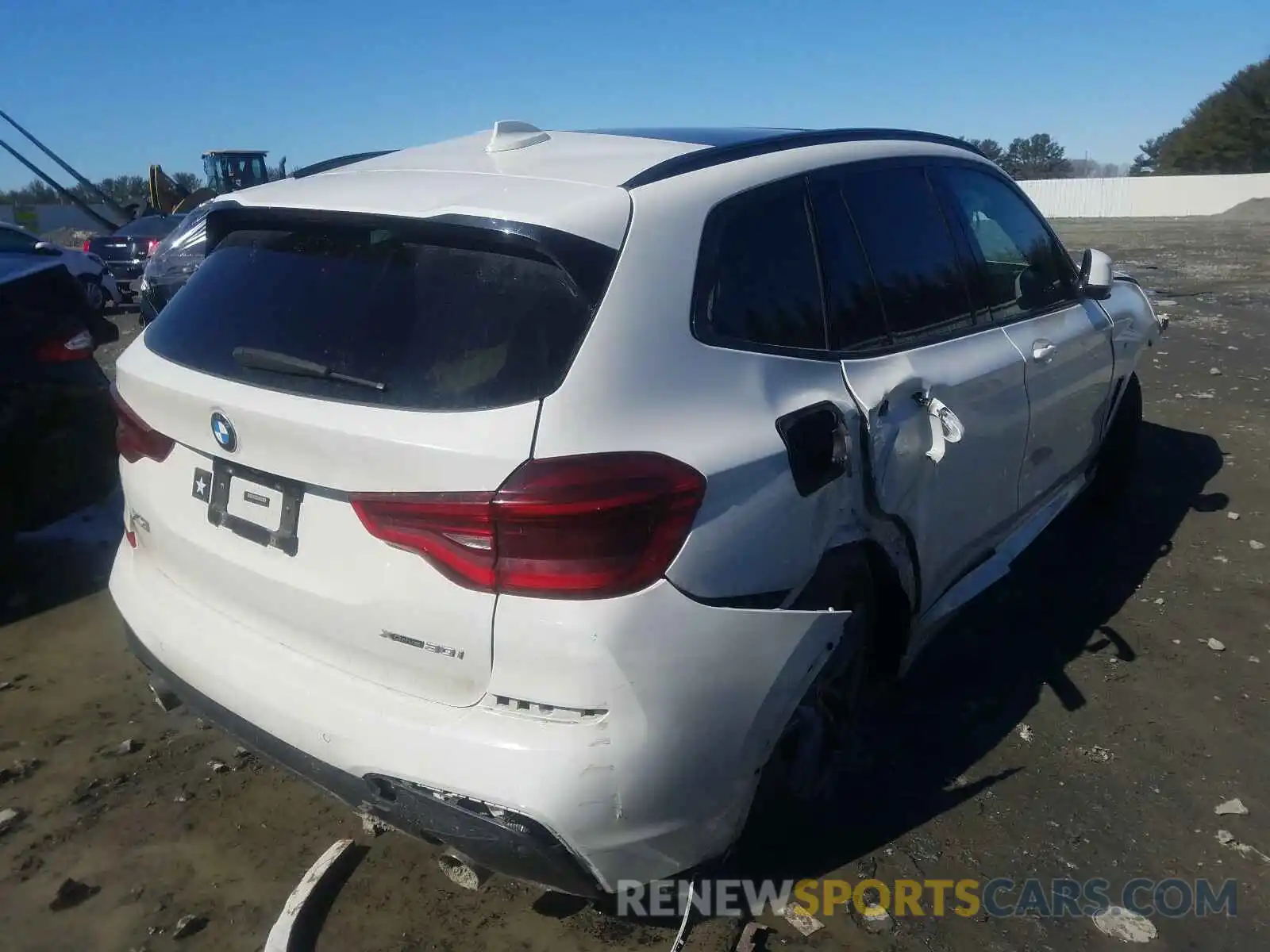 4 Photograph of a damaged car 5UXTR9C58KLP76634 BMW X3 2019