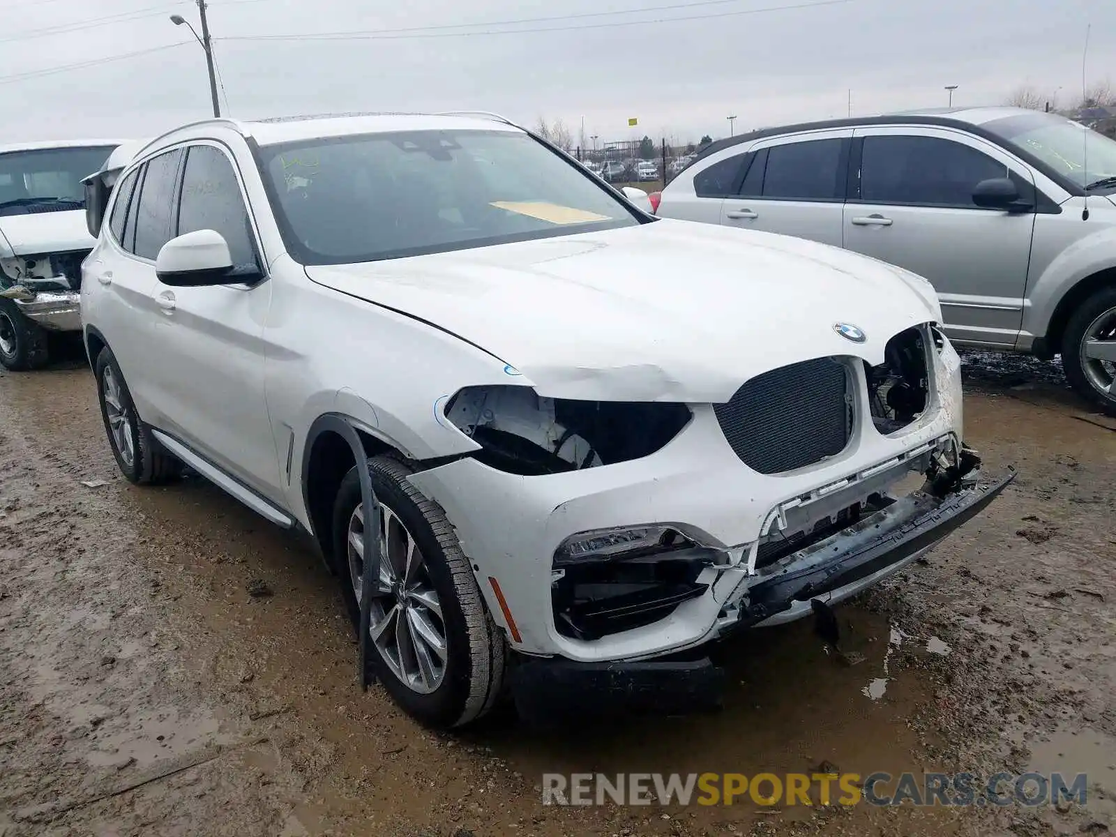 1 Photograph of a damaged car 5UXTR9C58KLP77945 BMW X3 2019