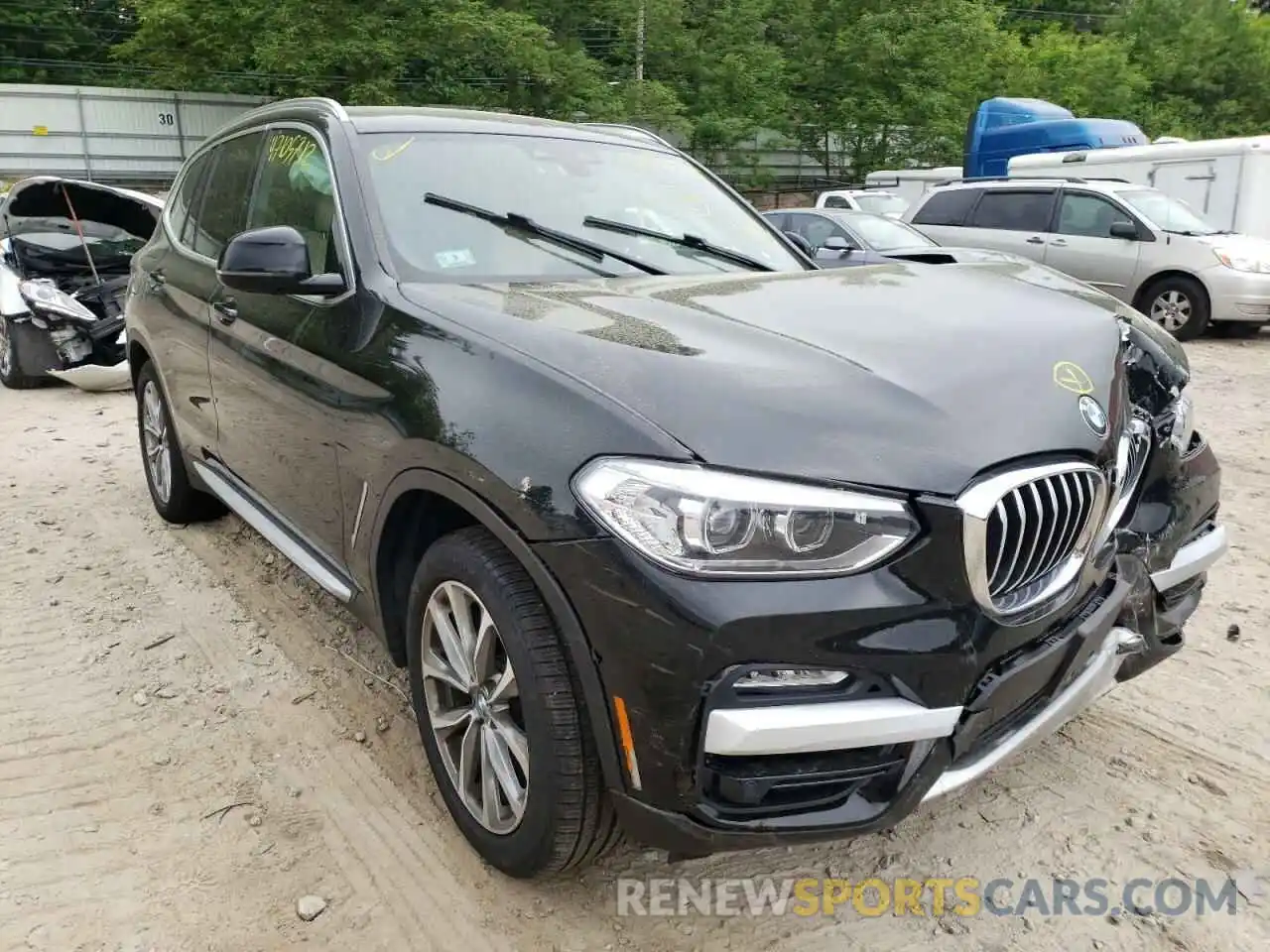 1 Фотография поврежденного автомобиля 5UXTR9C58KLP83776 BMW X3 2019