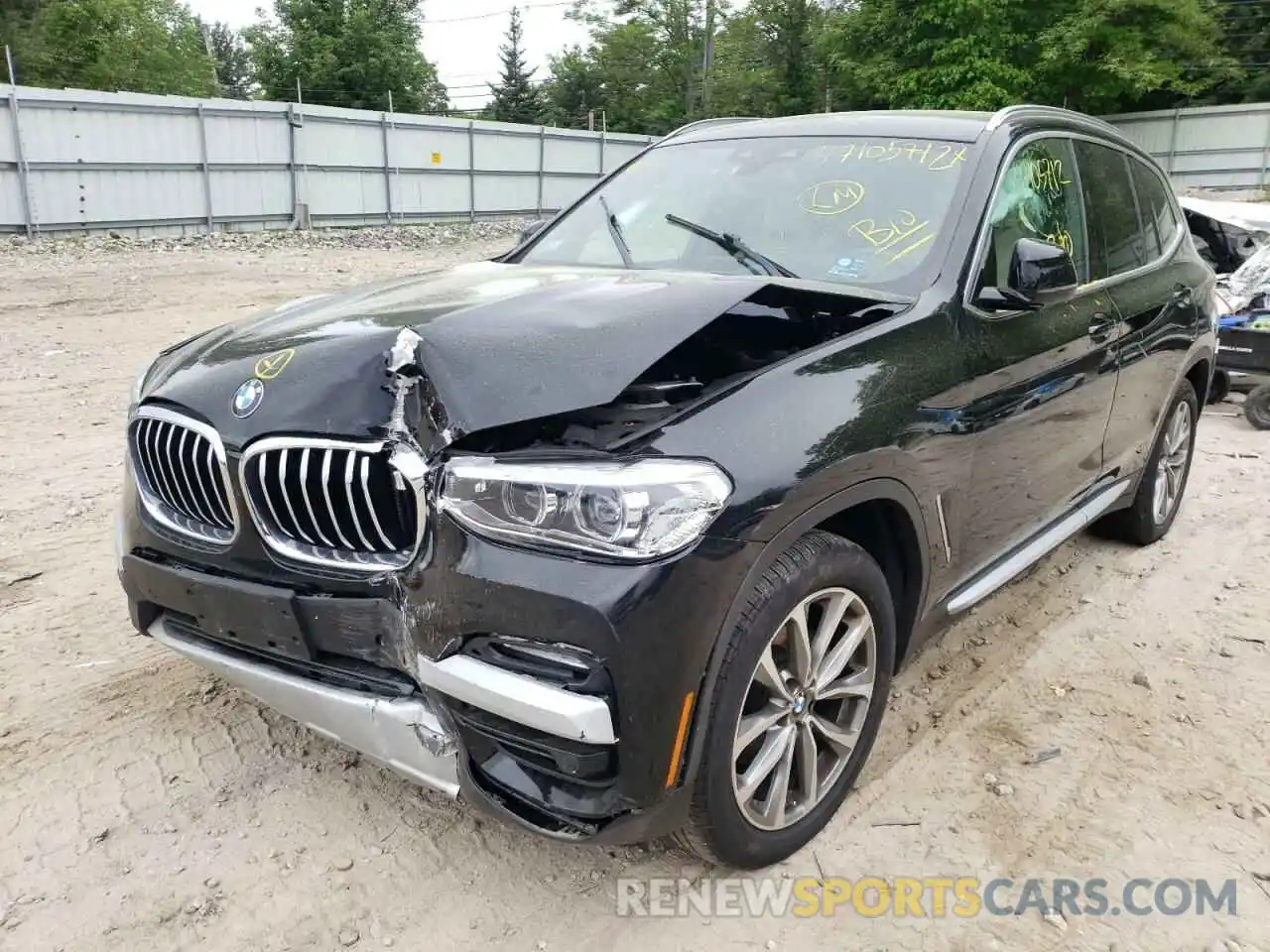 2 Photograph of a damaged car 5UXTR9C58KLP83776 BMW X3 2019