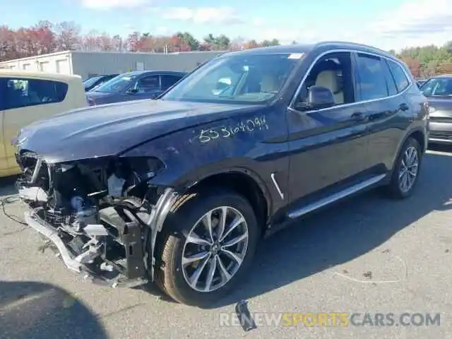 2 Photograph of a damaged car 5UXTR9C58KLP84622 BMW X3 2019