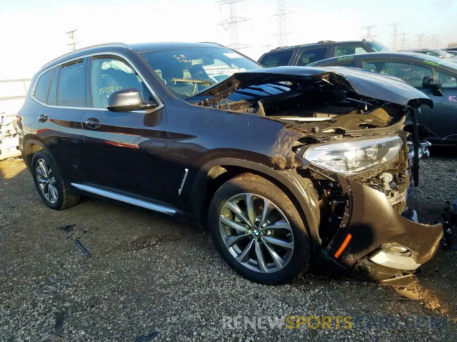 1 Photograph of a damaged car 5UXTR9C58KLP84829 BMW X3 2019