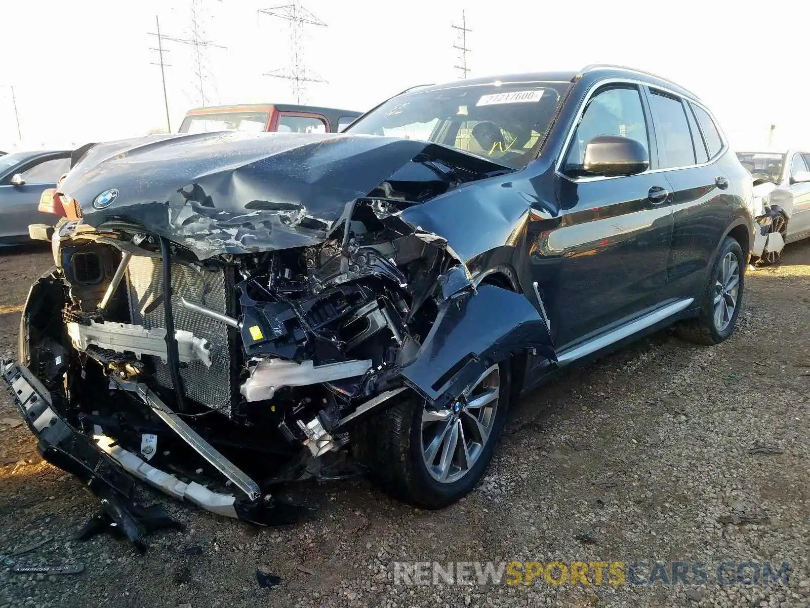 2 Photograph of a damaged car 5UXTR9C58KLP84829 BMW X3 2019