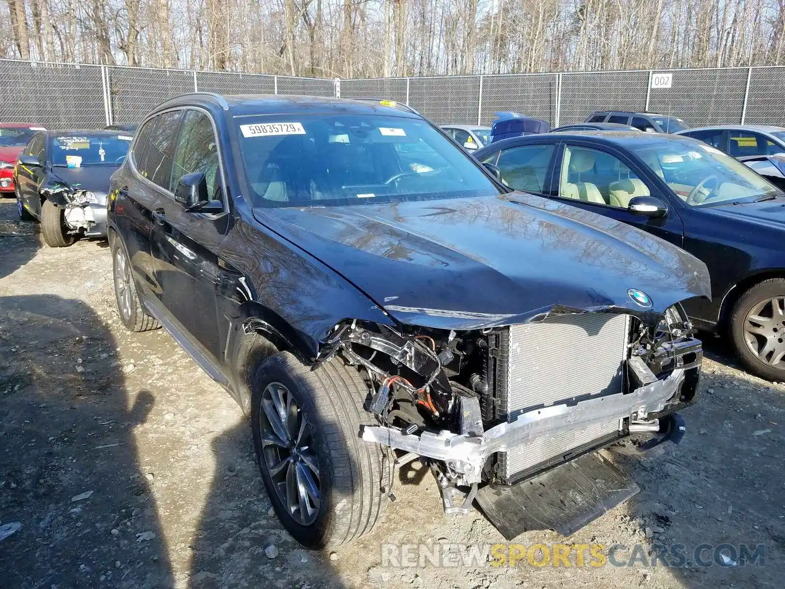 1 Фотография поврежденного автомобиля 5UXTR9C58KLP85821 BMW X3 2019