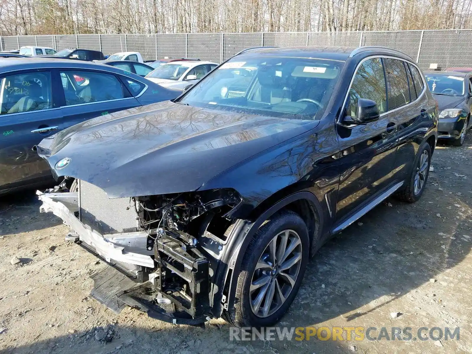 2 Фотография поврежденного автомобиля 5UXTR9C58KLP85821 BMW X3 2019