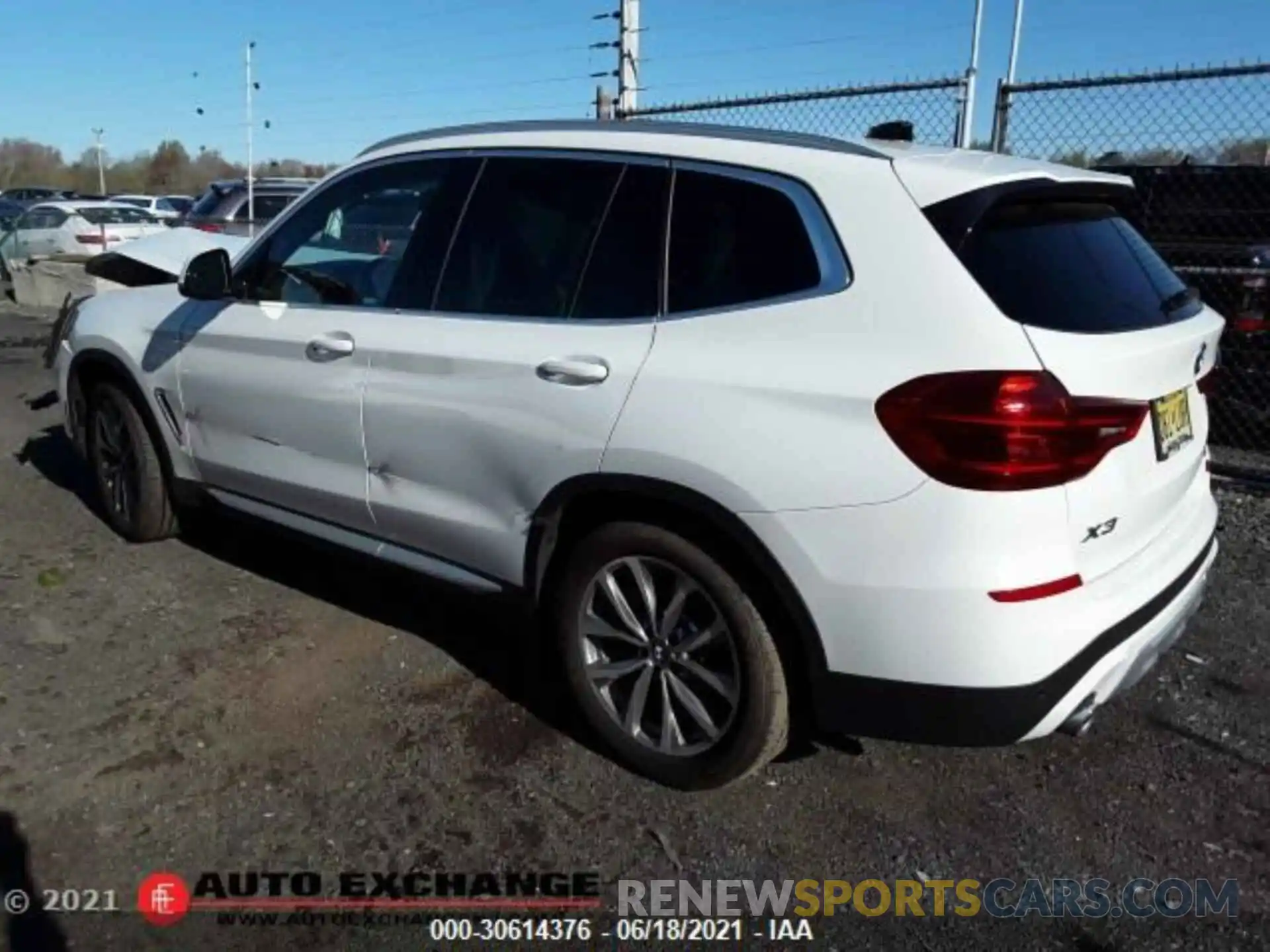 7 Photograph of a damaged car 5UXTR9C58KLP88444 BMW X3 2019